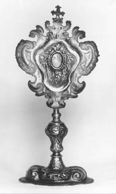 reliquiario-ostensorio - ambito veronese (metà sec. XVIII)