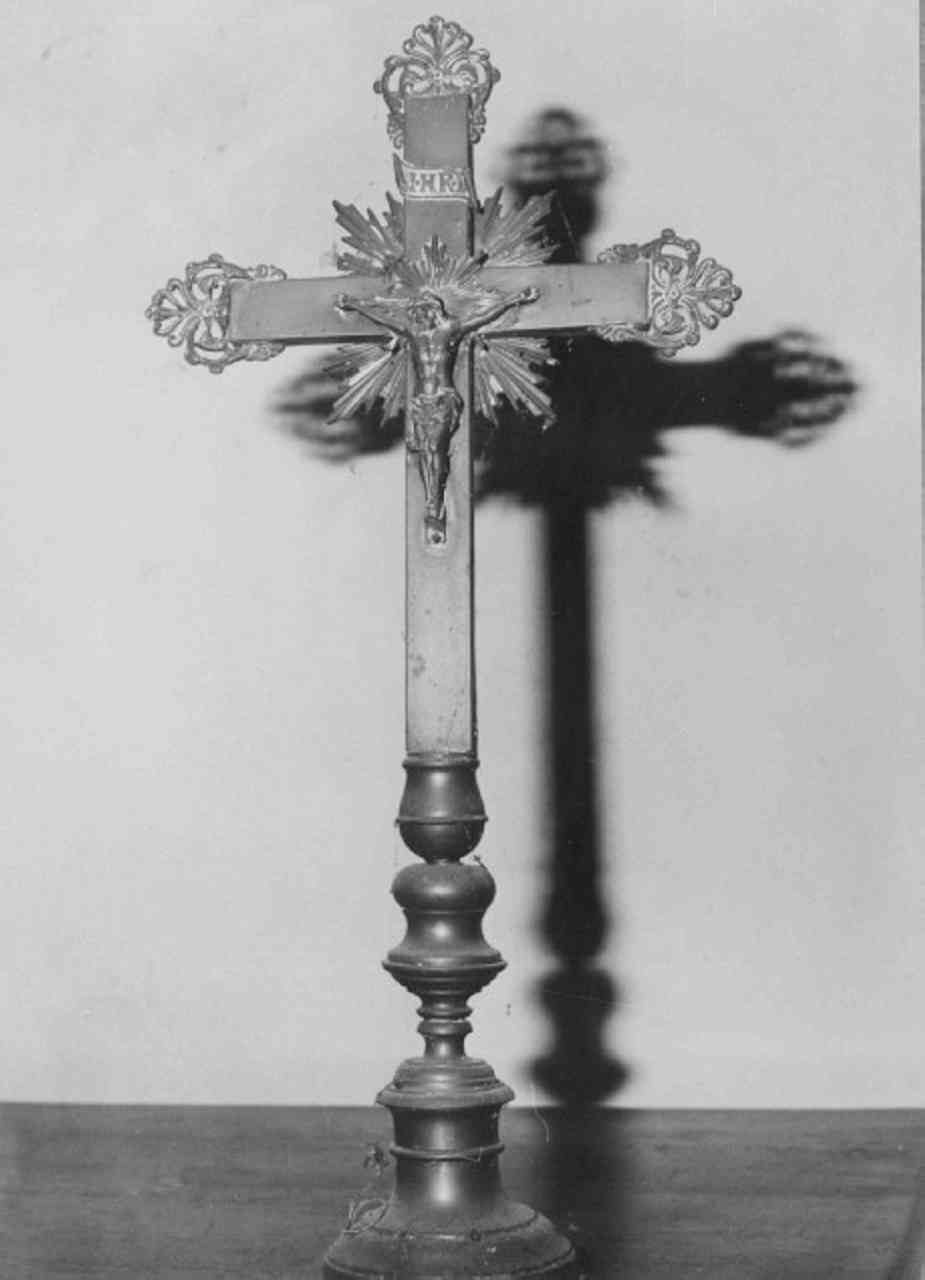 croce da tavolo - ambito veneto (sec. XIX)