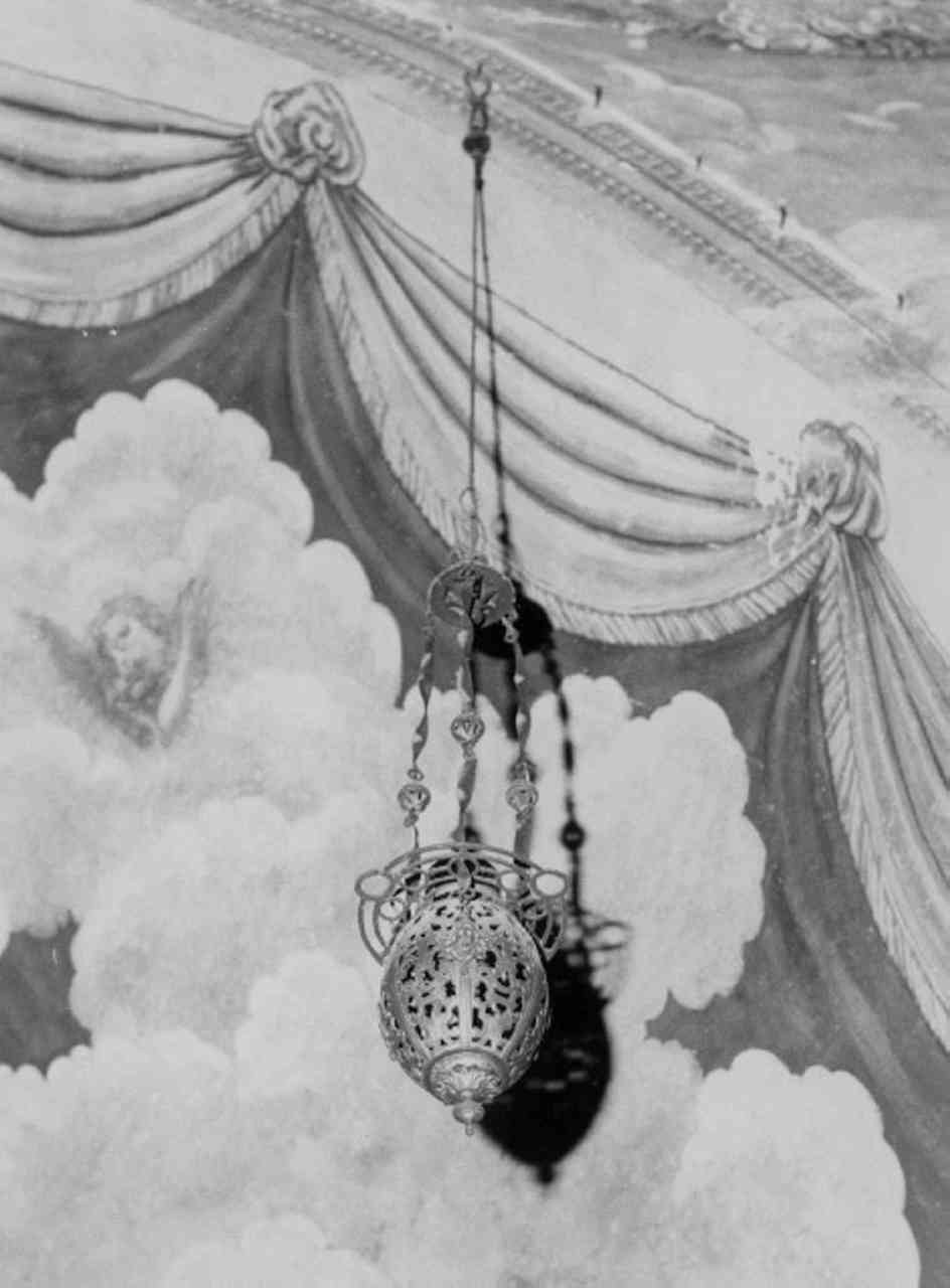 lampadario - ambito veneto (sec. XIX)