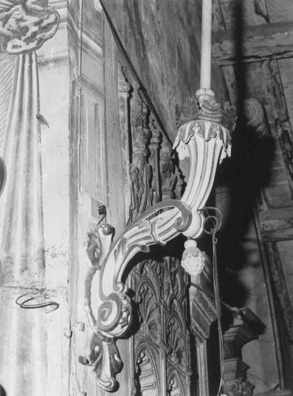 candeliere d'altare - ambito veneto (sec. XVIII)