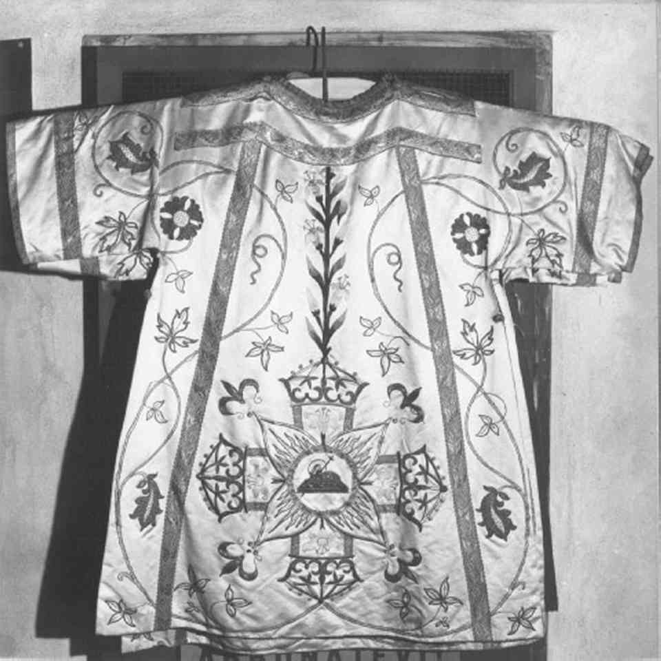 dalmatica - ambito veneto (primo quarto sec. XX)