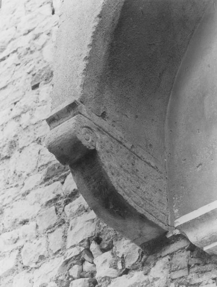 mensola - ambito veneto (seconda metà sec. XI)