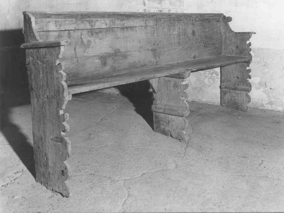 panca - ambito veneto (sec. XVIII)