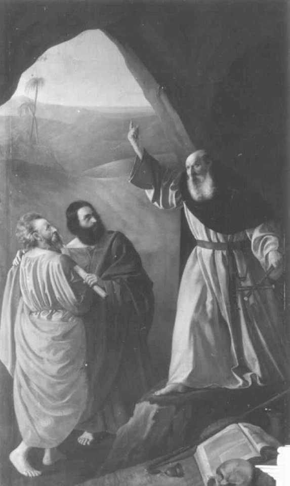 Sant'Antonio Abate (dipinto) di Gaspari Antonio (sec. XVIII)