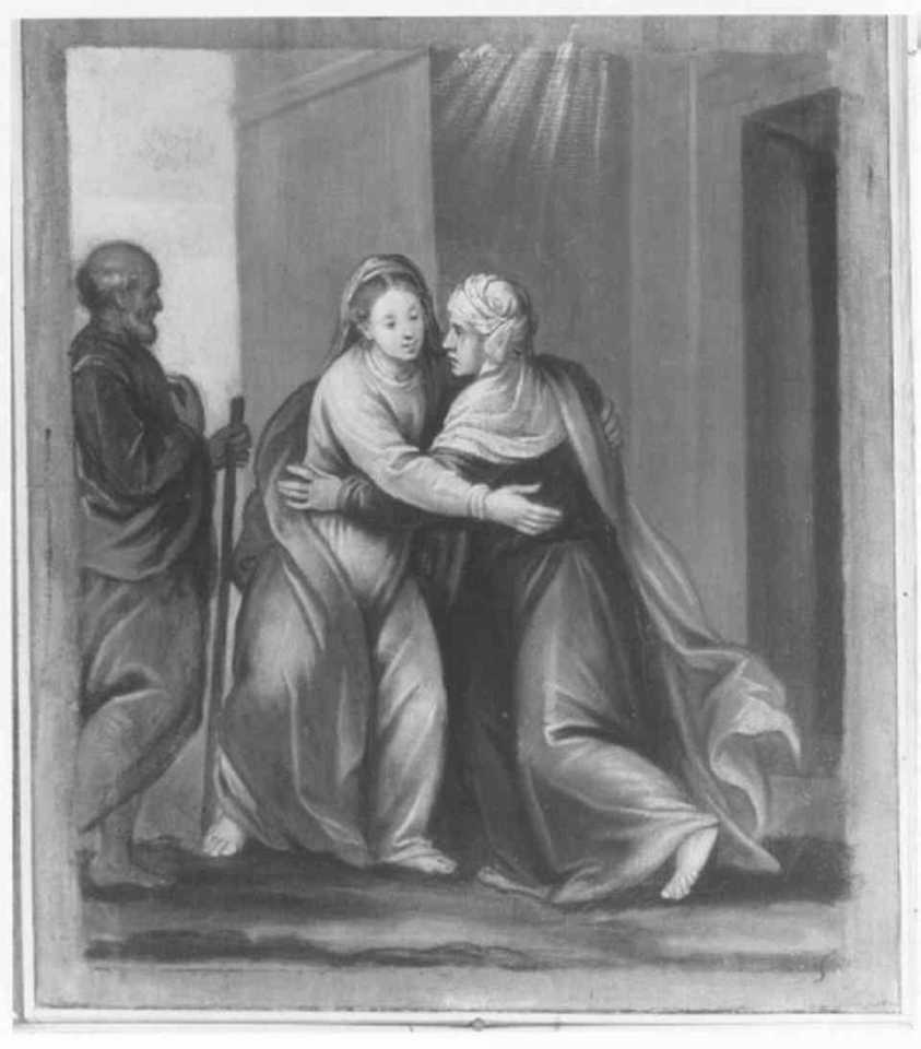 visitazione (dipinto) di Ridolfi Carlo (sec. XVII)
