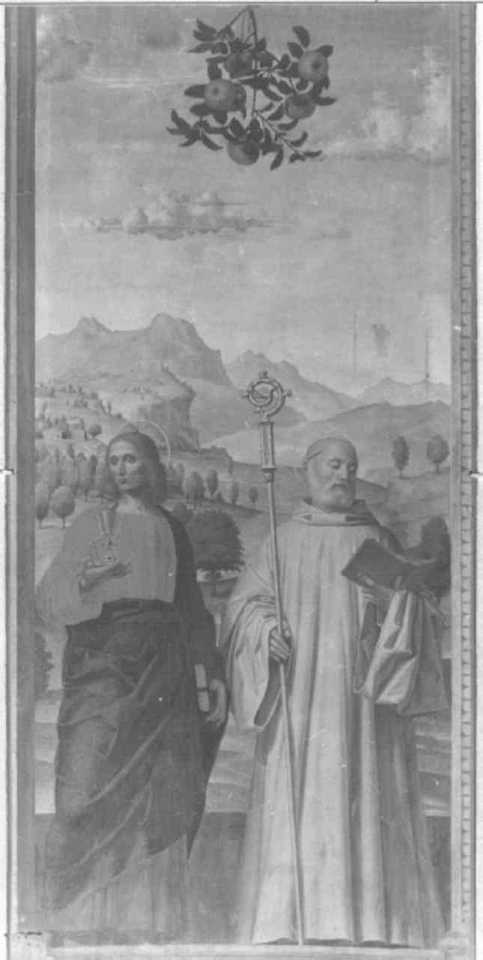 Santi (dipinto) di Morone Francesco (sec. XVI)