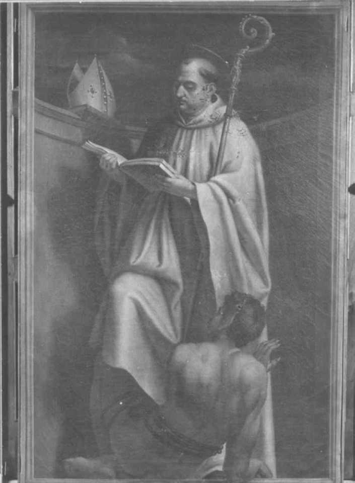 San Benedetto (dipinto) di Caliari Giovanni Battista (sec. XIX)