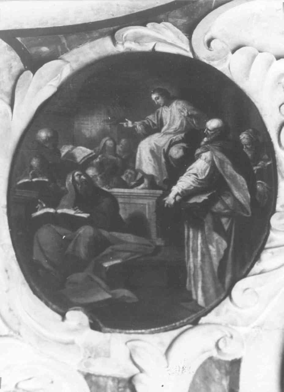disputa di Gesù con i dottori nel tempio (dipinto) di Zorzi Domenico (sec. XVIII)