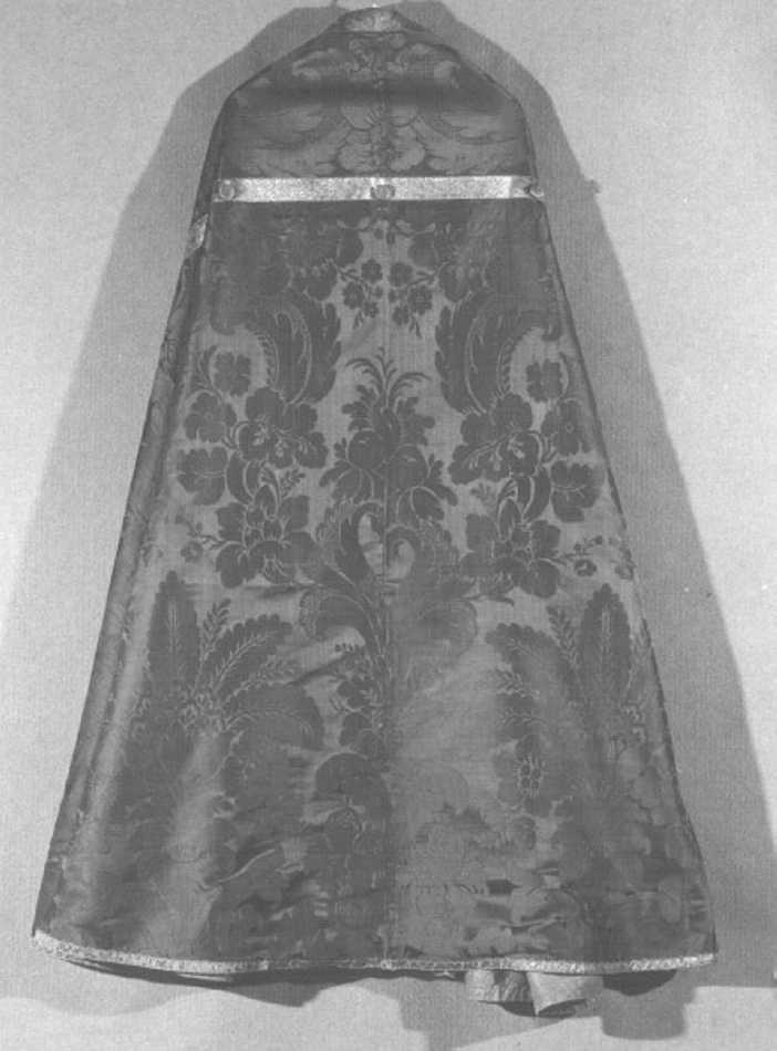 piviale - manifattura veneziana (seconda metà sec. XVIII)