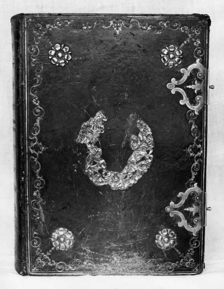 coperta di libro liturgico - ambito veneto (fine sec. XVII)