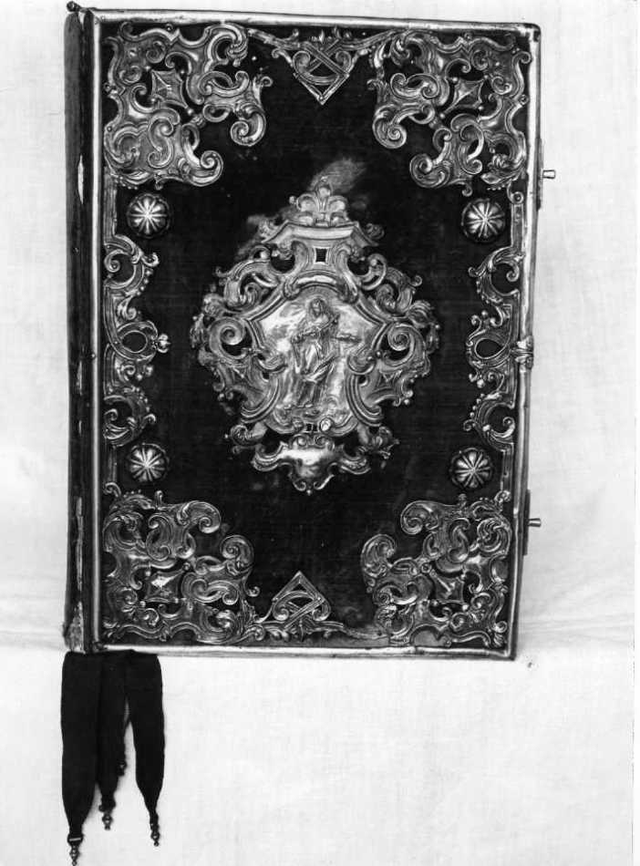 coperta di libro liturgico - ambito Italia settentrionale (ultimo quarto sec. XIX)