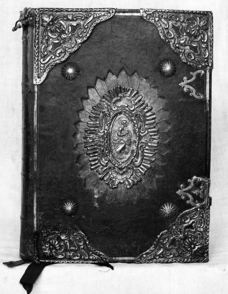 coperta di libro liturgico - ambito veneto (terzo quarto sec. XIX)