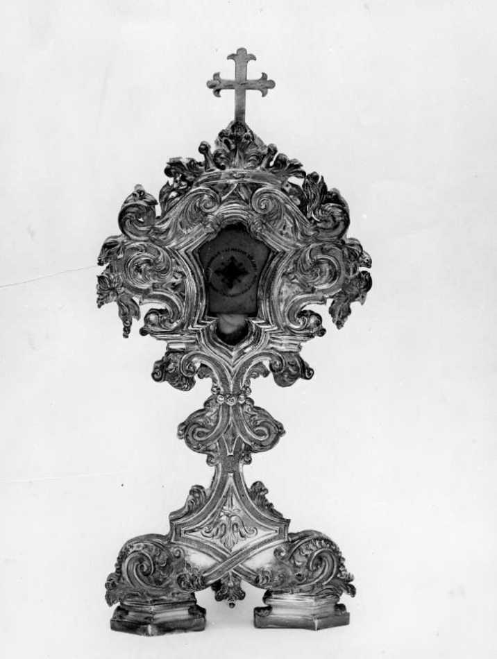 reliquiario - ambito veneto (ultimo quarto sec. XVIII)