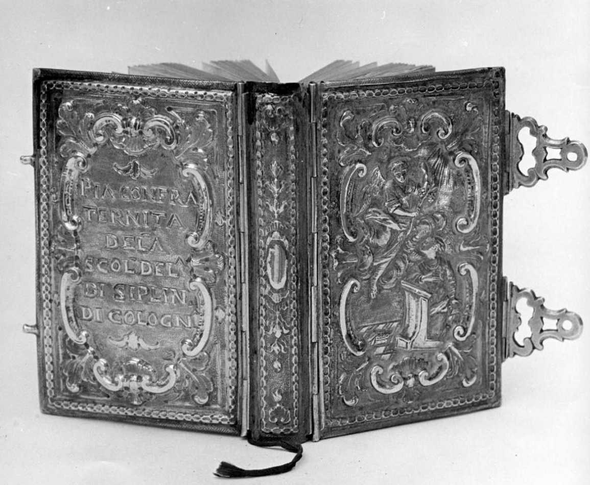 coperta di libro liturgico - ambito veneziano (sec. XVIII)