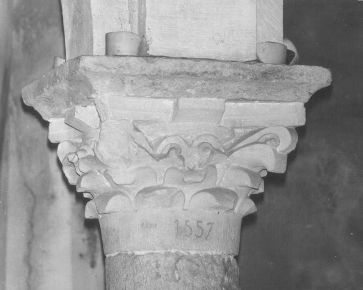 capitello - ambito veneto (secc. X/ XII)