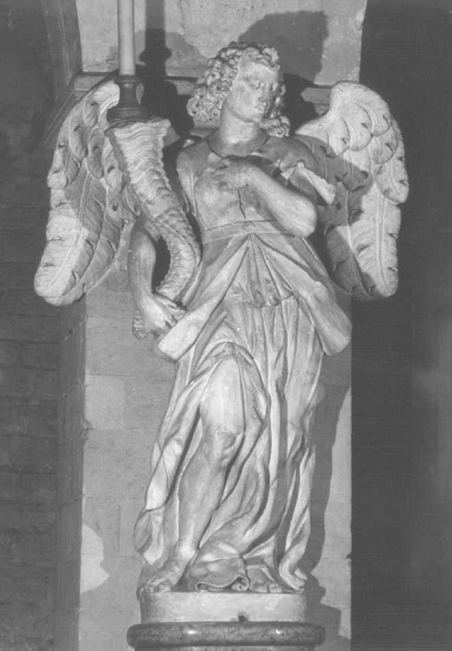 angeli portacandelabri (statua, serie) - ambito veneto (prima metà sec. XVIII)