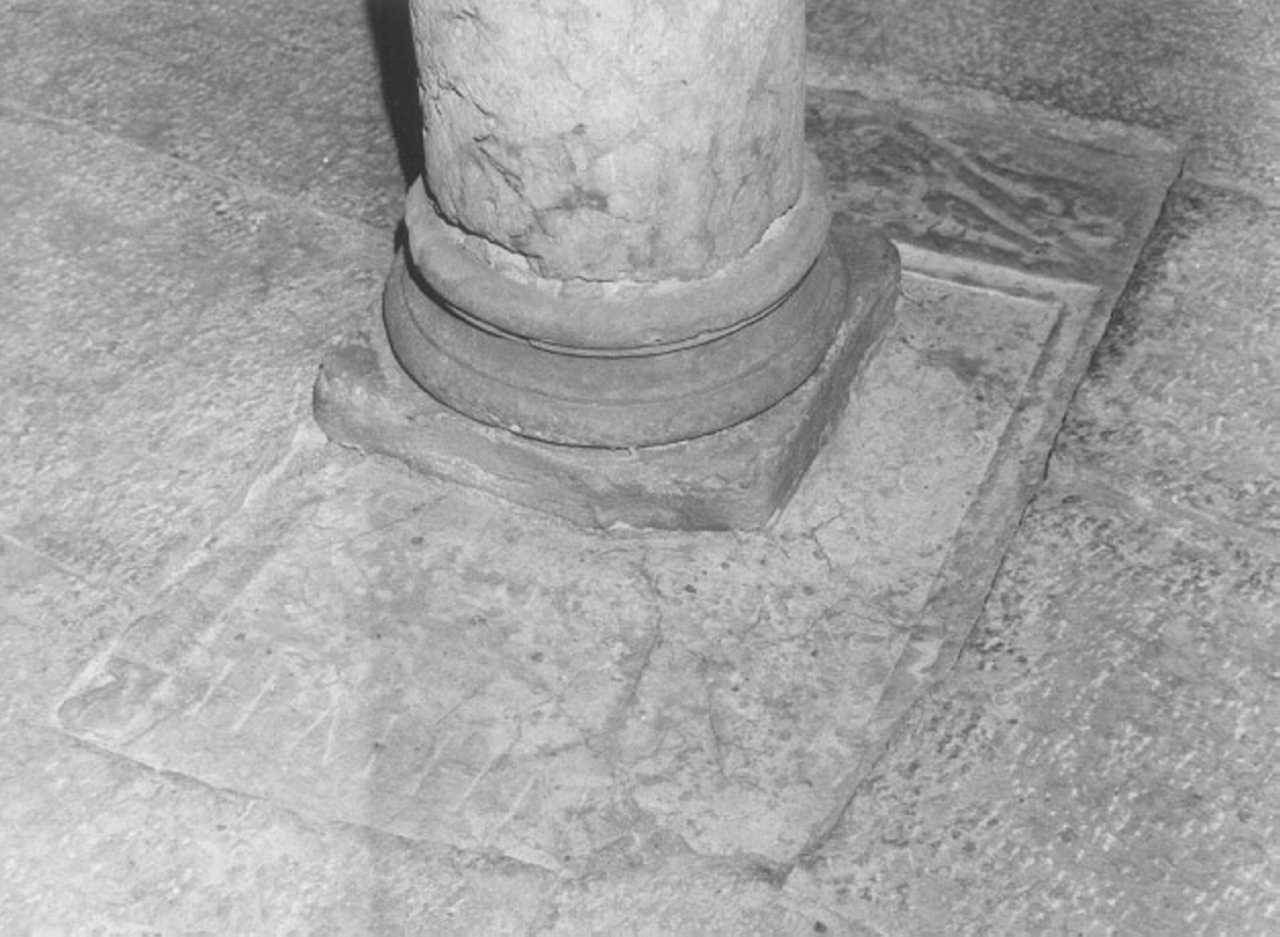 lapide tombale - ambito veneto (secc. I/ V)