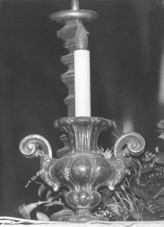 candeliere - ambito veronese (fine sec. XVII)