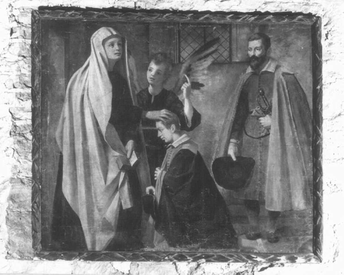 Santa Francesca Romana (dipinto) - ambito italiano (inizio sec. XVII)