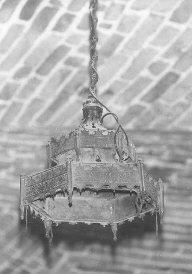 lampadario - ambito veneto (sec. XVIII)