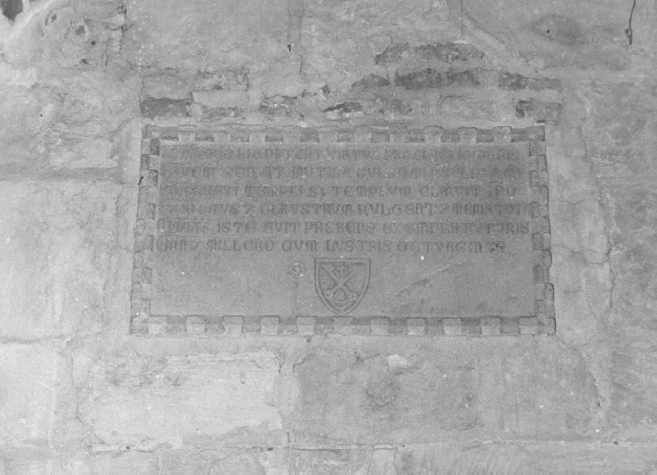 lapide - ambito veneto (inizio sec. XV)