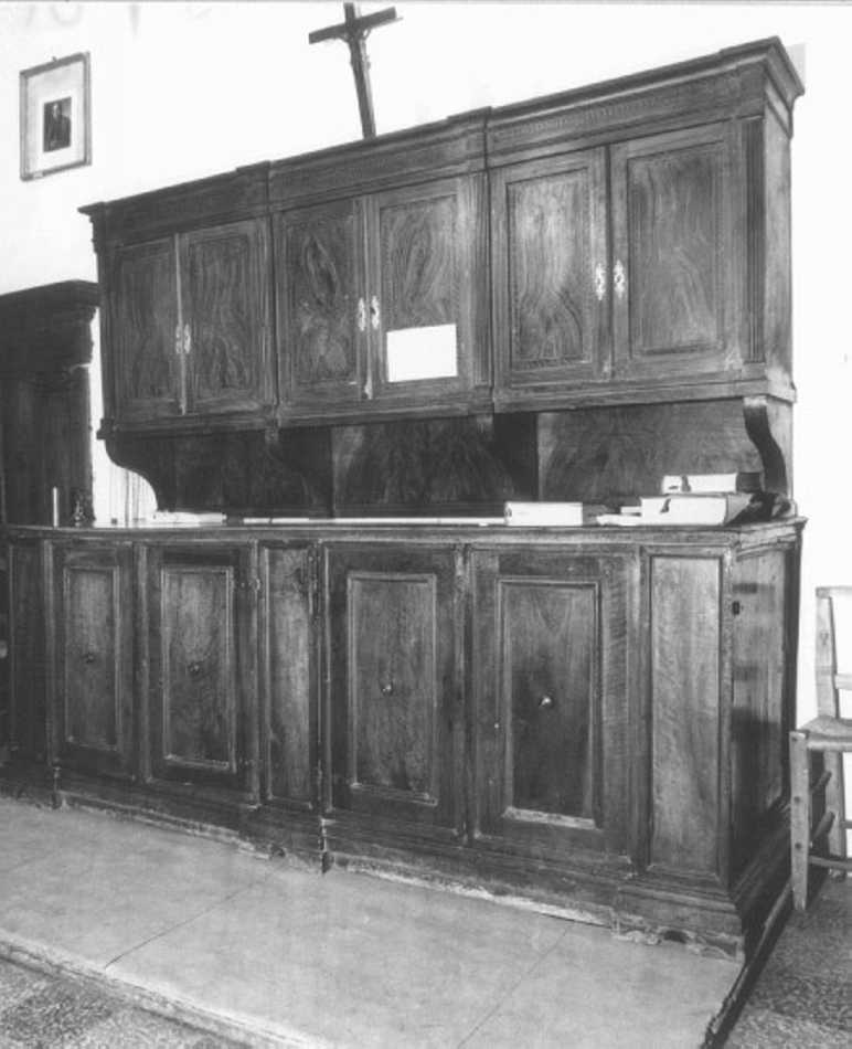 mobile da sacrestia - ambito veronese (sec. XVII)