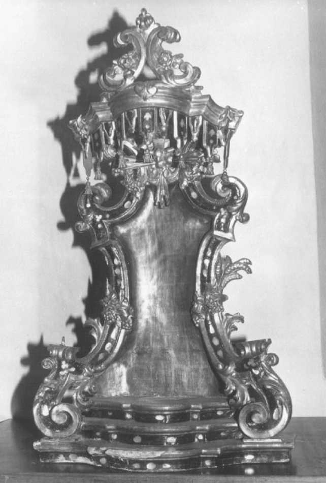 baldacchino di tronetto per esposizione eucaristica - ambito veronese (sec. XVII)