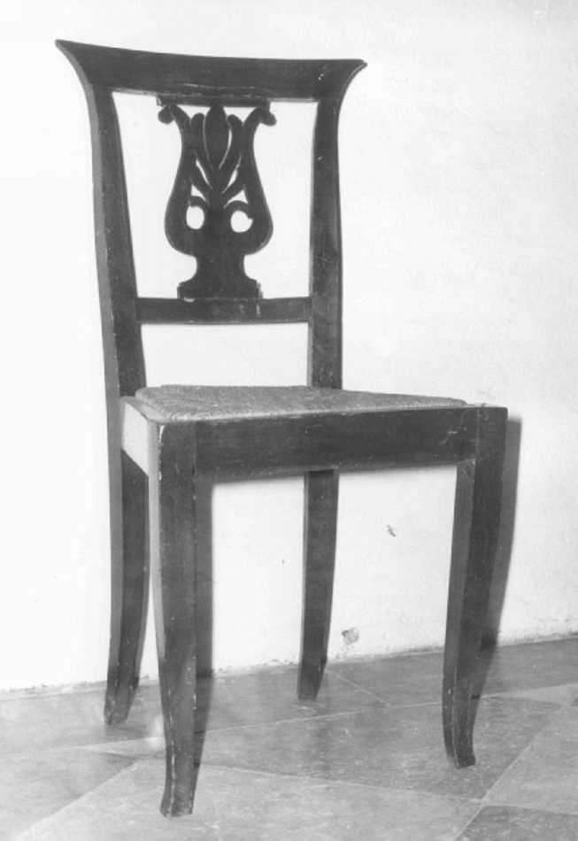 sedia - ambito veronese (sec. XVII)