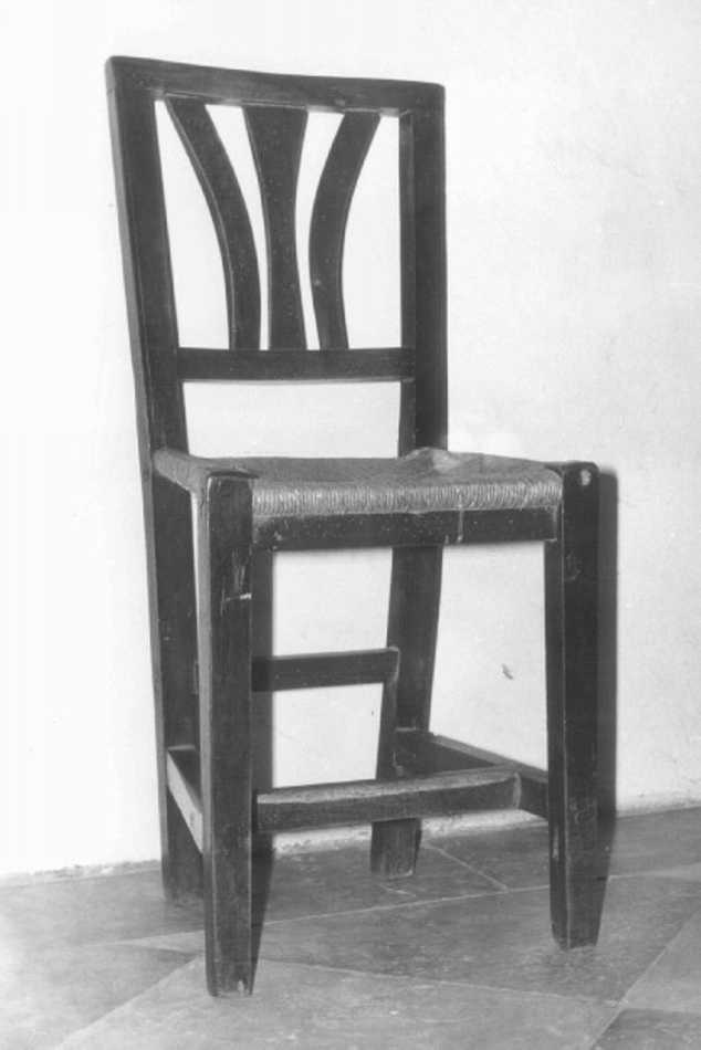 sedia - ambito veronese (sec. XVIII)