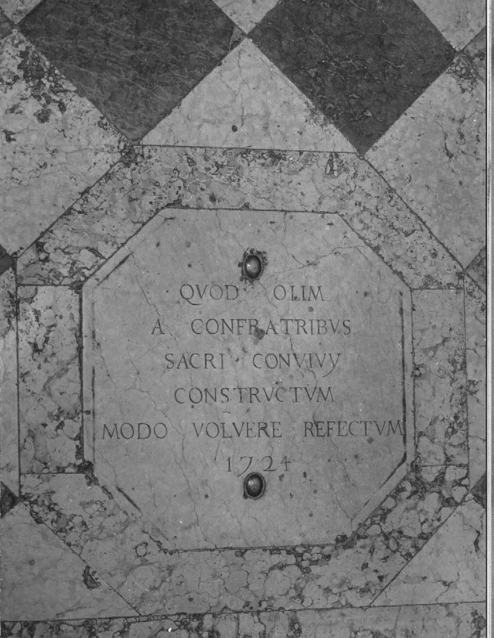 lapide - ambito veneto (primo quarto sec. XVIII)