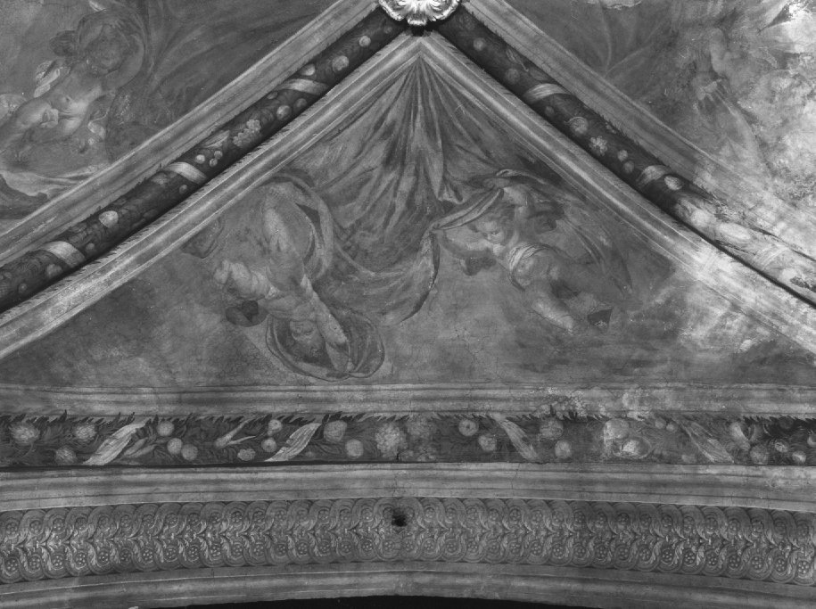 angeli (dipinto) di Farinati Paolo (sec. XVI)