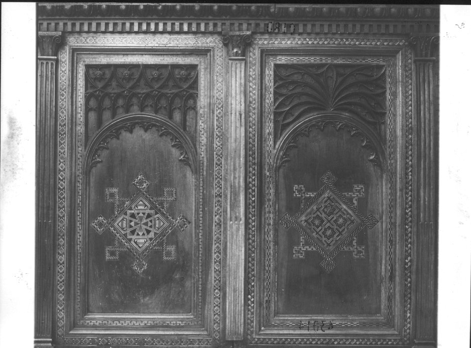 decorazione a intarsio - ambito veneto (sec. XV)