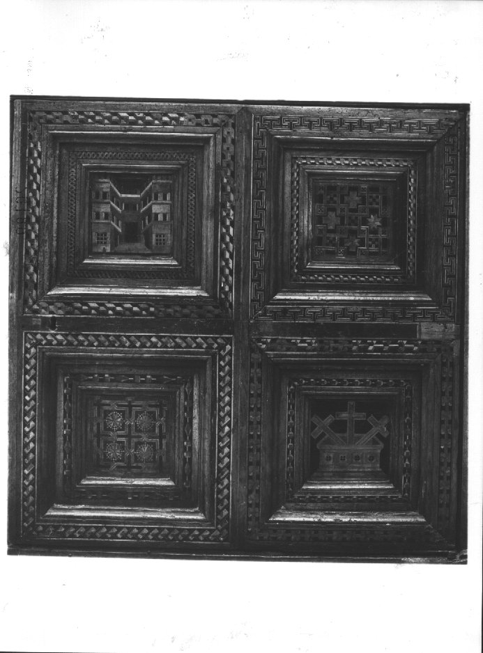 decorazione a intarsio - ambito veneto (sec. XV)