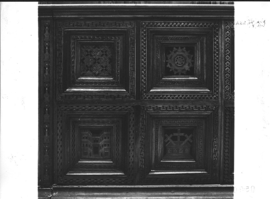 decorazione a intarsio - ambito veneto (sec. XV)