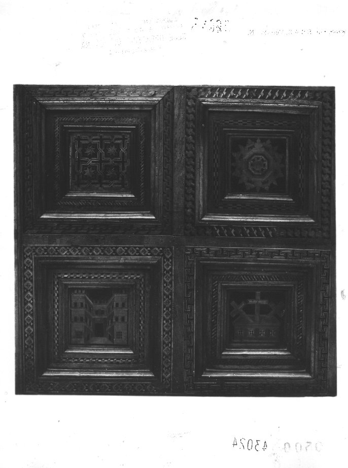 decorazione a intarsio - ambito veneto (sec. XV)