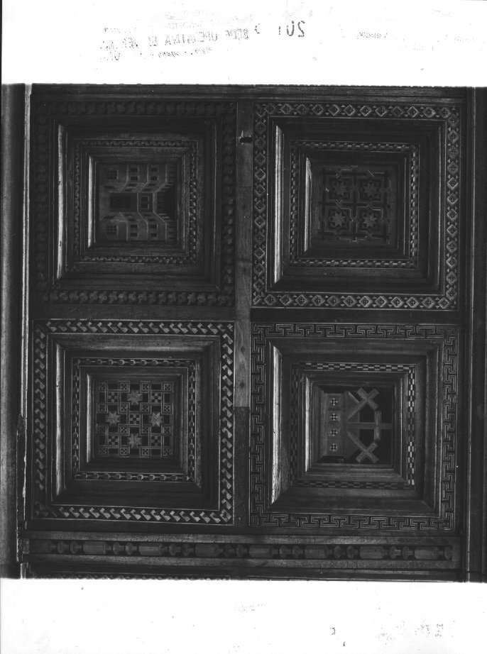 decorazione a intarsio - ambito veneto (sec. XV)