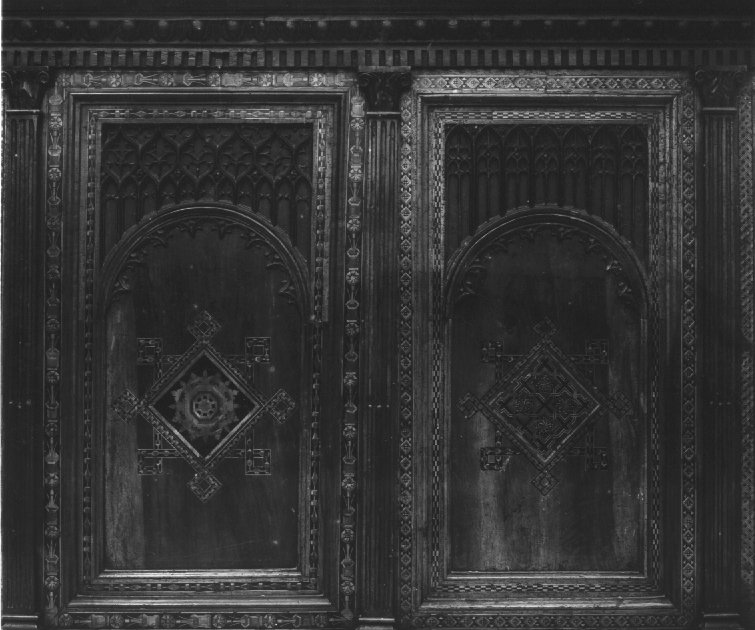 decorazione a intarsio - ambito veneto (sec. XV)