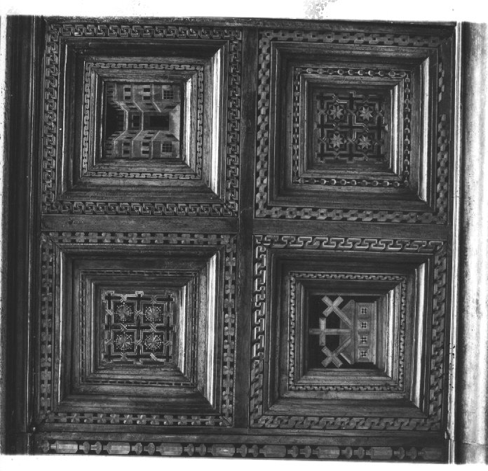 decorazione a intarsio - ambito veneto (sec. XV)