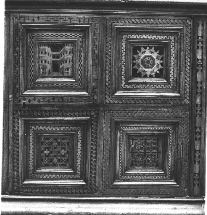 decorazione a intarsio - ambito veneto (sec. XV)