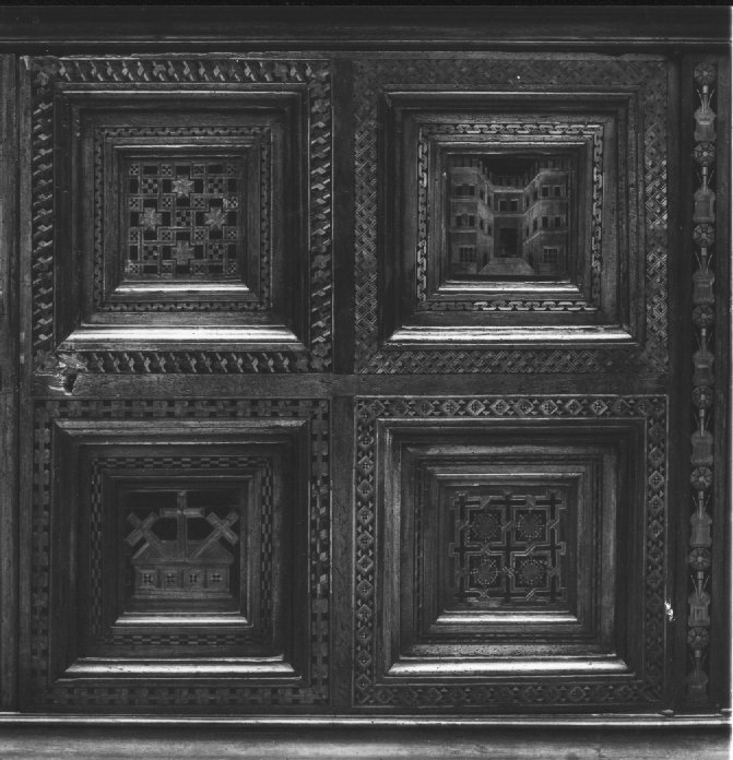 decorazione a intarsio - ambito veneto (sec. XV)