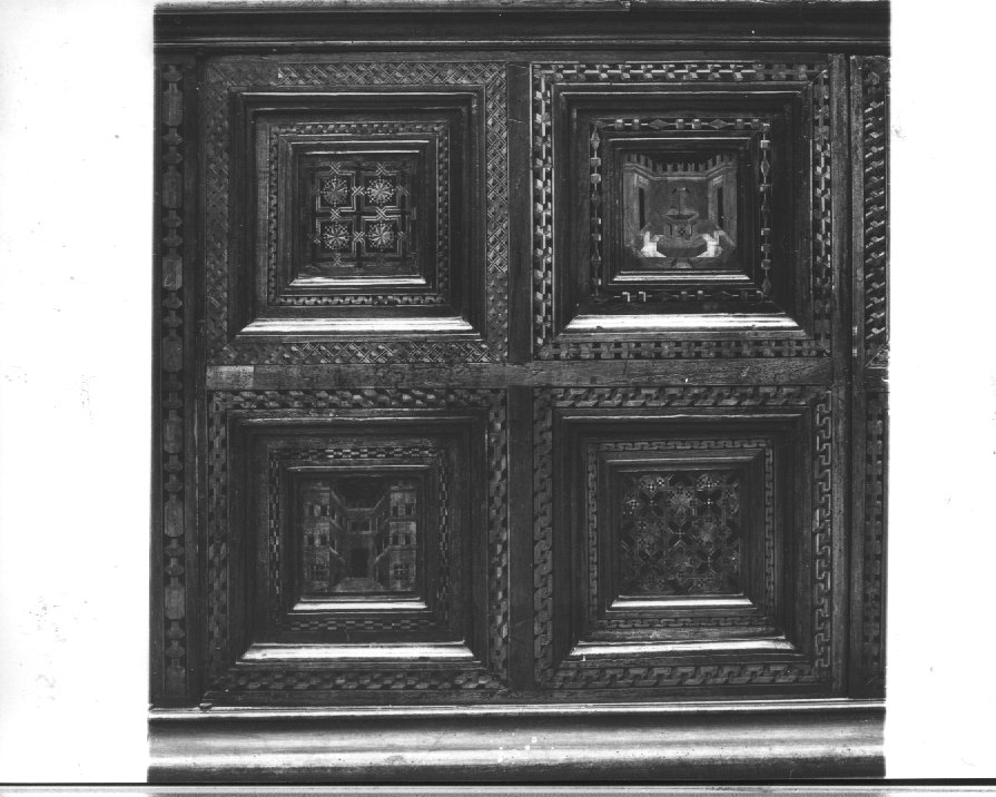 decorazione a intarsio - ambito veneto (sec. XV)