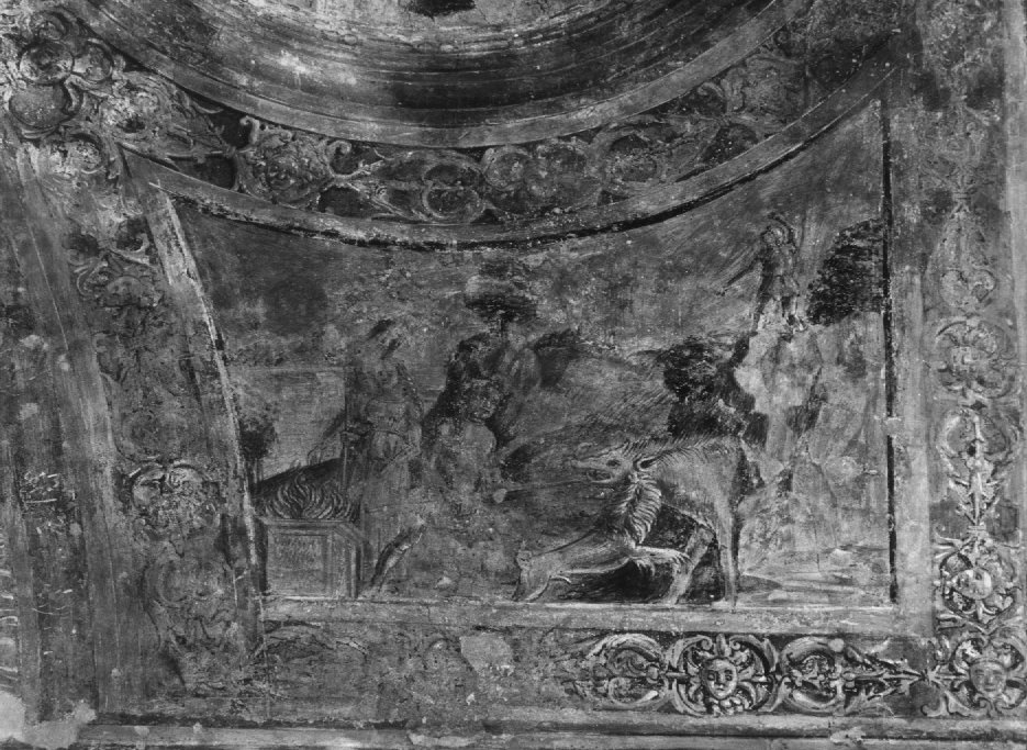 scena pastorale (dipinto) di Falconetto Giovanni Maria (attribuito) (sec. XV)