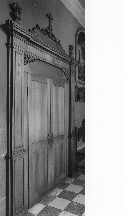 porta - a due battenti - ambito veneto (ultimo quarto sec. XIX)