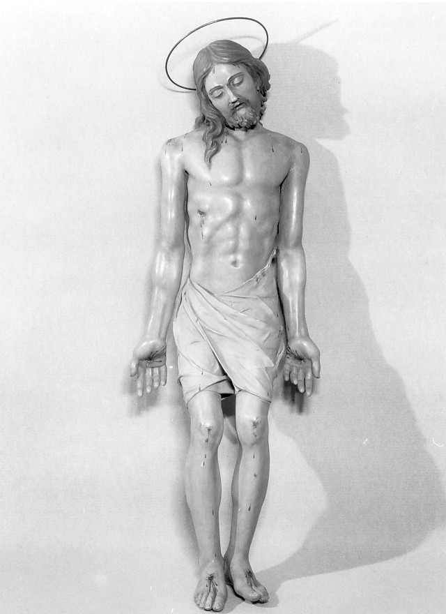 Cristo morto (statua) - ambito veneto (inizio sec. XX)