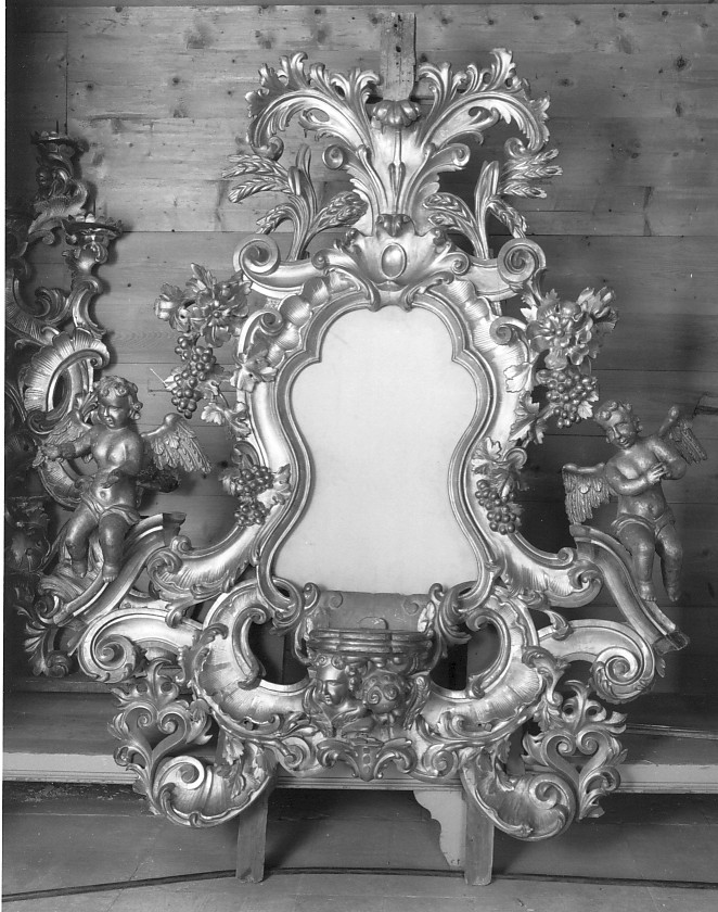 tronetto per esposizione eucaristica - ambito veneto (seconda metà sec. XIX)