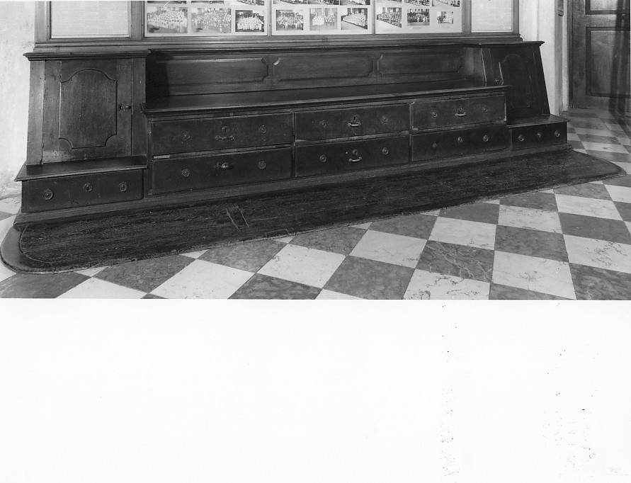 mobile da sacrestia - ambito veneto (fine/inizio secc. XIX/ XX)