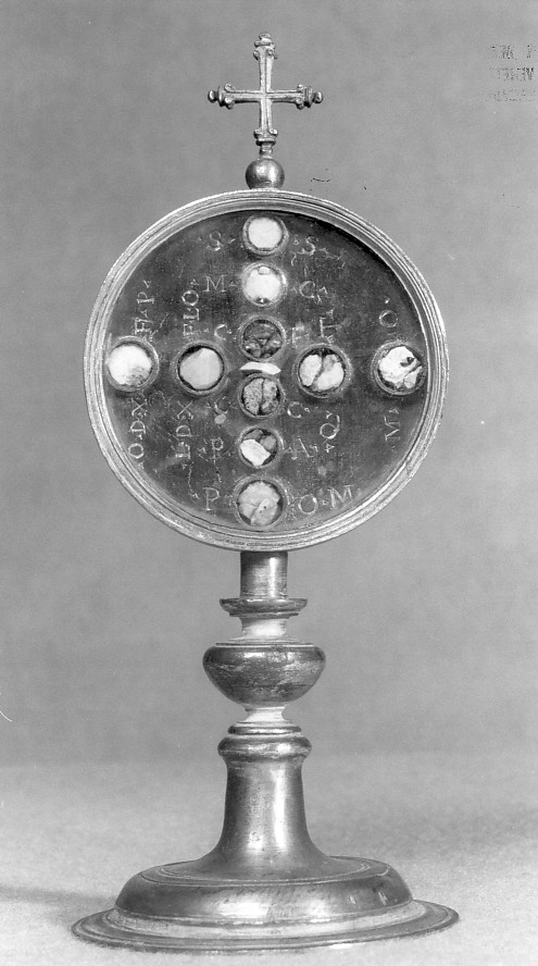 reliquiario a teca - ambito veneto (sec. XVII)