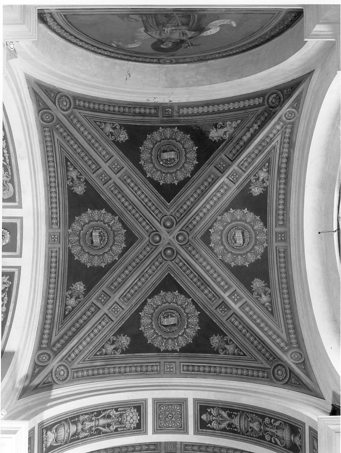 motivo decorativo (dipinto, serie) di Chini Tito (sec. XX)