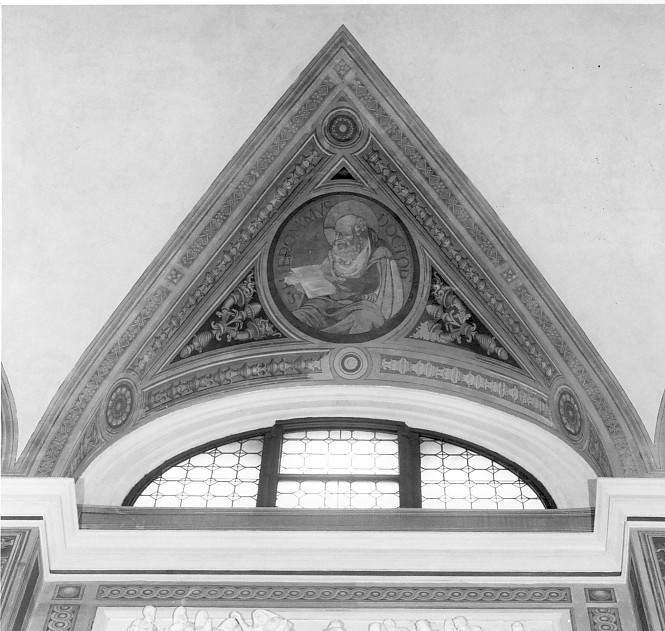 San Girolamo (dipinto, elemento d'insieme) di Chini Tito (sec. XX)