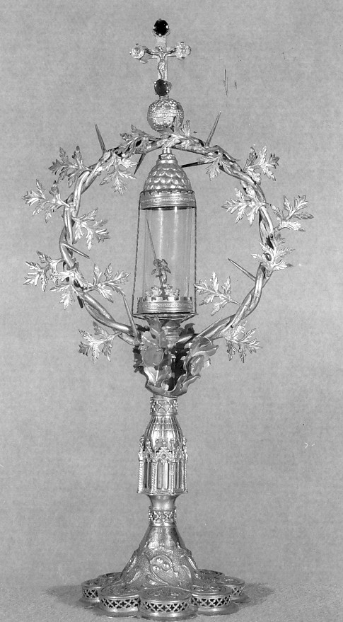 fiala di pellegrinaggio - ambito veneto (sec. XV)